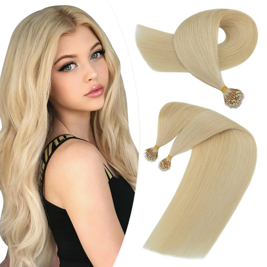 Extensii Nanoring Blond Deschis Extensii Nanoring Blond Deschis